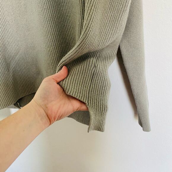 Devotion by Cyrus Mock Neck Sweater Gray XL - Picture 5 of 8